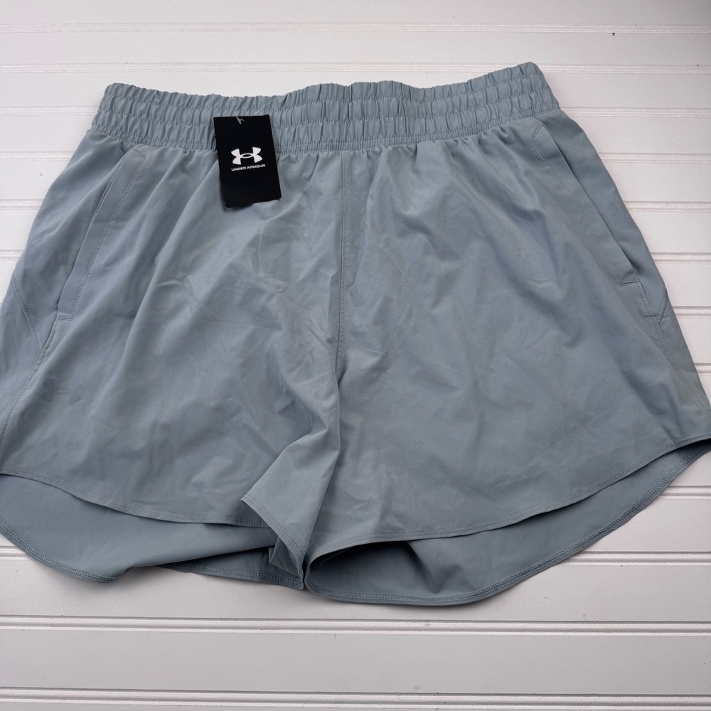 NEW Under Armour Women's XL Loose Fit 5" Inseam Woven Training Shorts